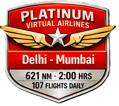 Tour 25: Delhi (VIDP) ↔ Mumbai (VABB)